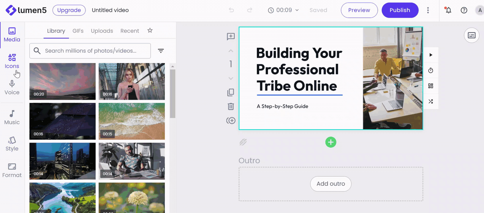 Lumen 5 video generator