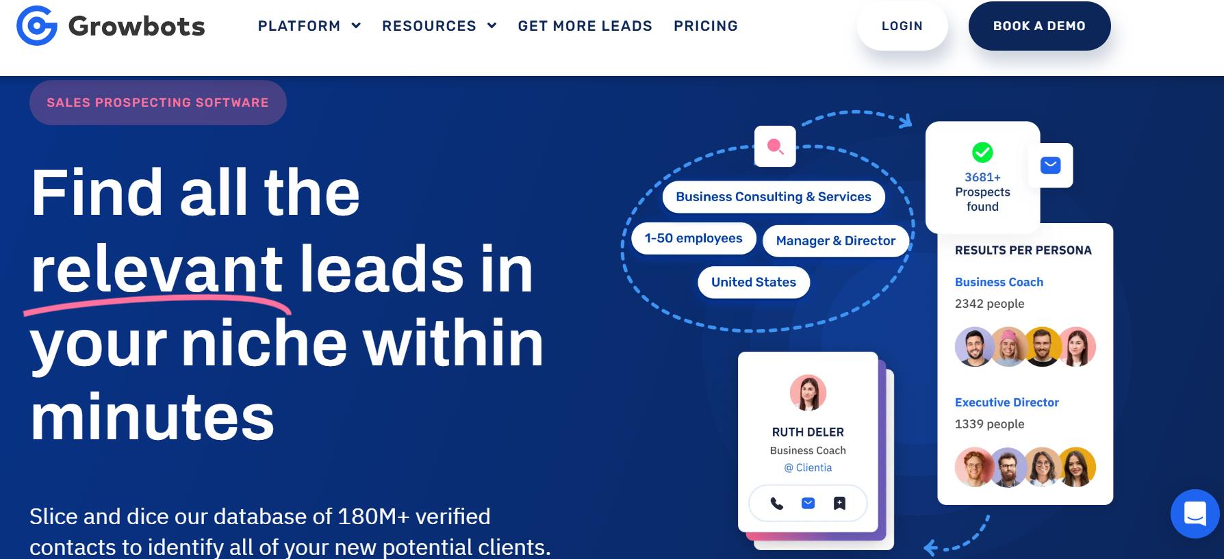 Sales Prospecting Tool - Growbots