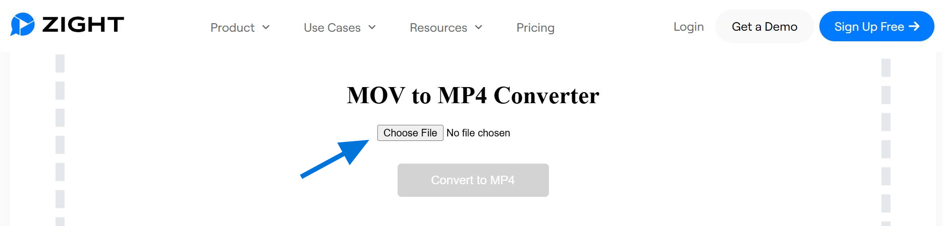 Click here to upload your MOV video file format