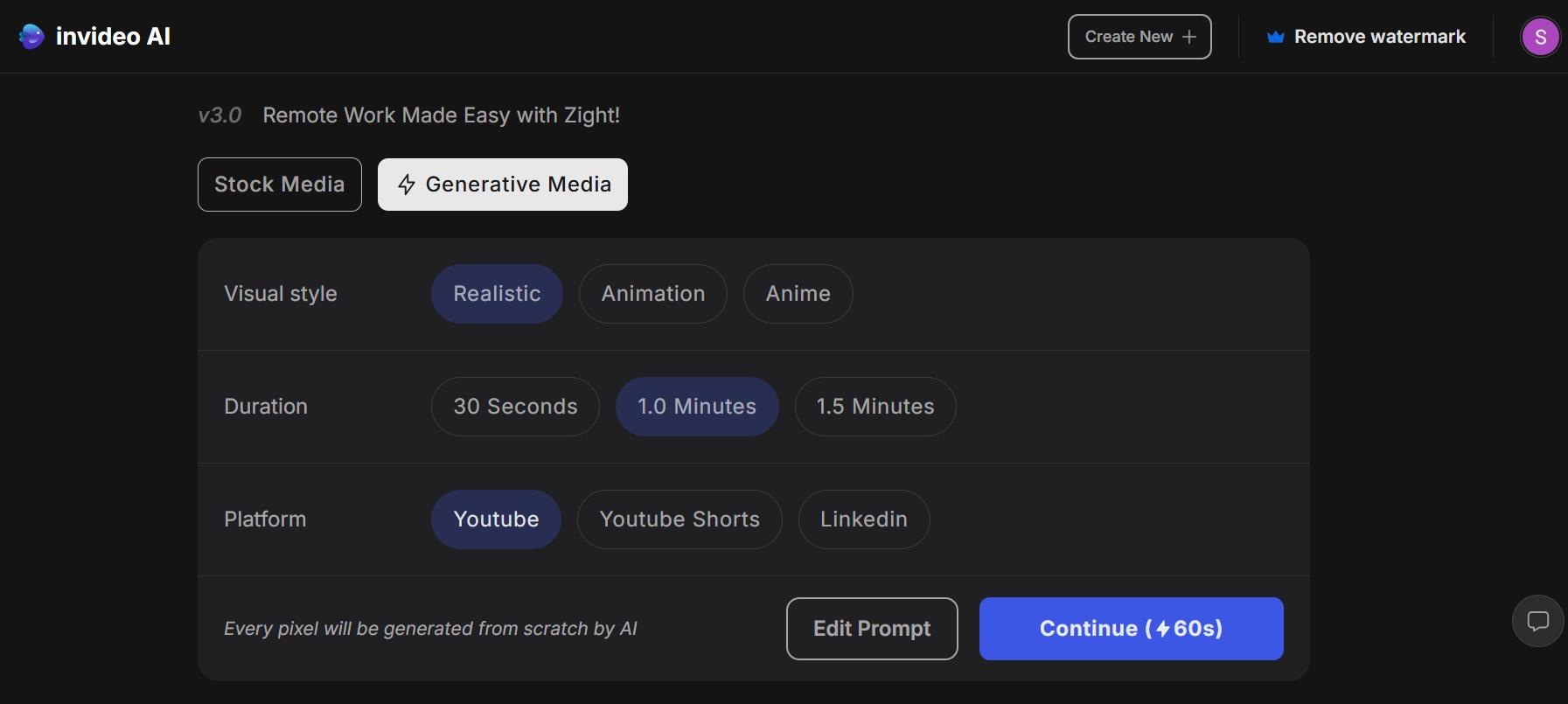 Invideo AI Turn ideas into videos - AI video creator